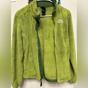 North face fleece full zip jacket